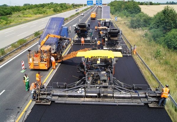 Road construction materials and construction technologies